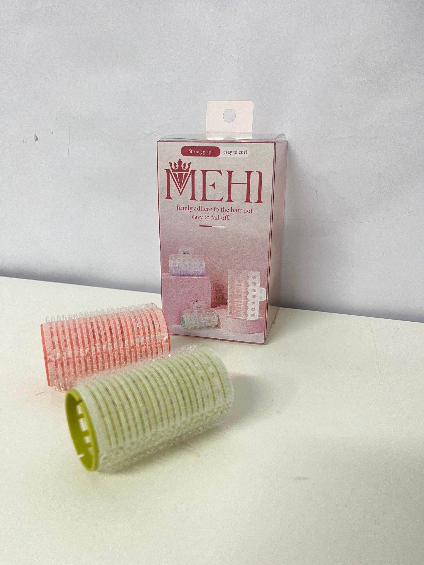 MEHI  Non-Electric Hair Rollers  Open-Grid Hair Rollers — Non-Electric Self-Grip Tools for Fast Air-Drying
