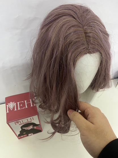 MEHI Shoulder-Length Wavy Wig - Synthetic Fashion Hairpiece