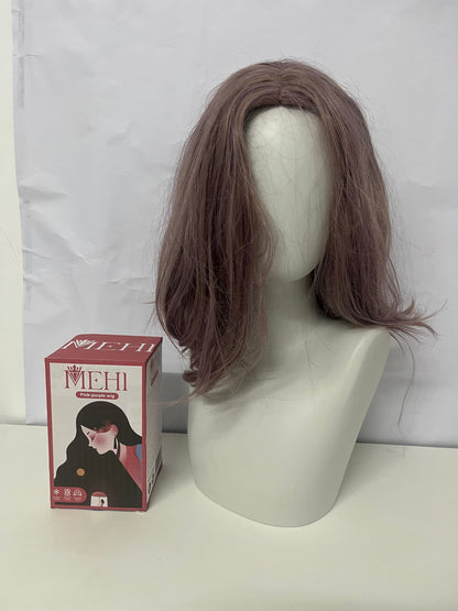 MEHI Shoulder-Length Wavy Wig - Synthetic Fashion Hairpiece