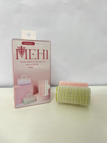 MEHI  Non-Electric Hair Rollers  Open-Grid Hair Rollers — Non-Electric Self-Grip Tools for Fast Air-Drying
