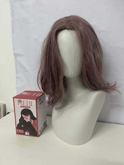 MEHI Shoulder-Length Wavy Wig - Synthetic Fashion Hairpiece