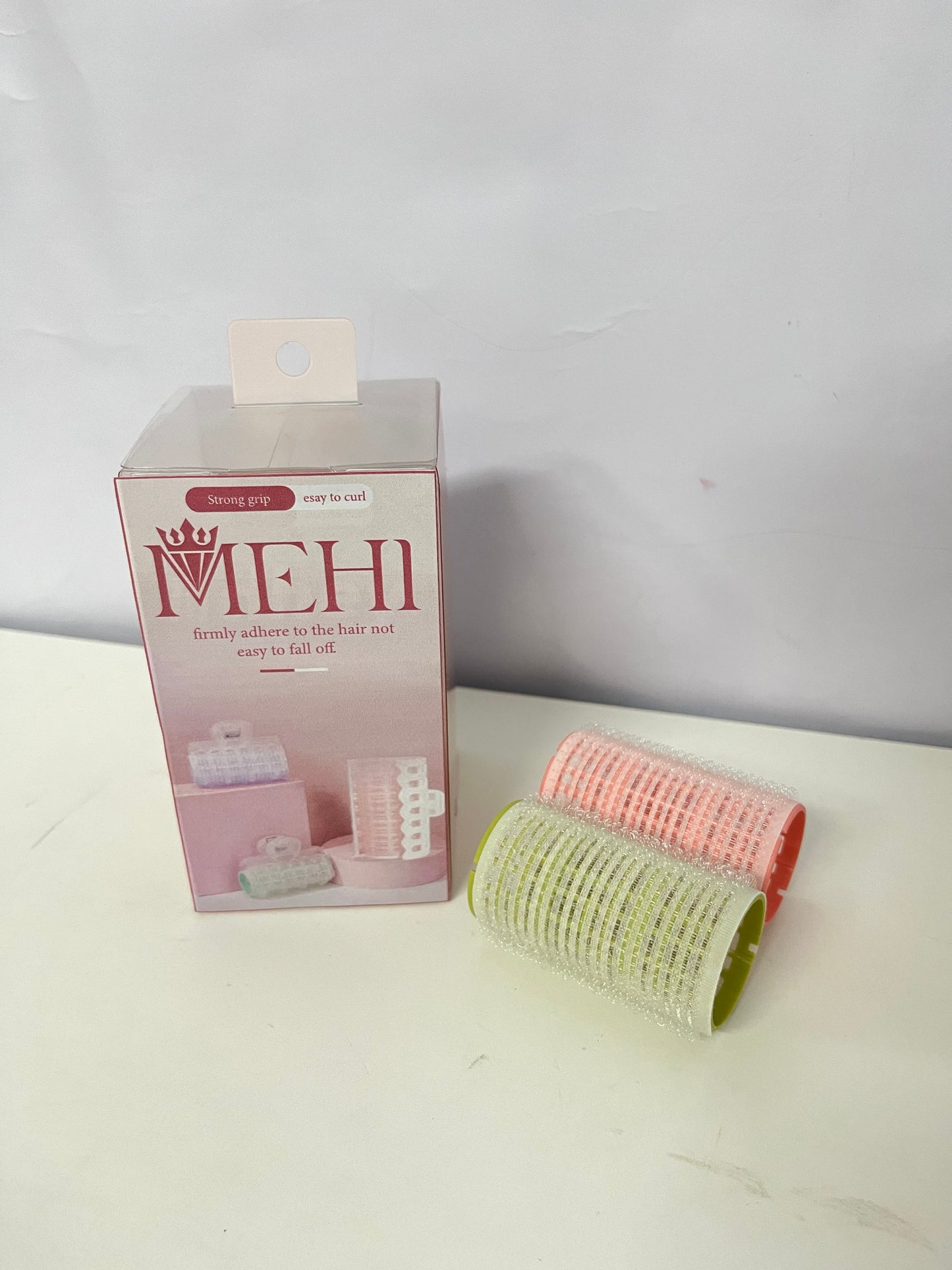 MEHI  Non-Electric Hair Rollers  Open-Grid Hair Rollers — Non-Electric Self-Grip Tools for Fast Air-Drying