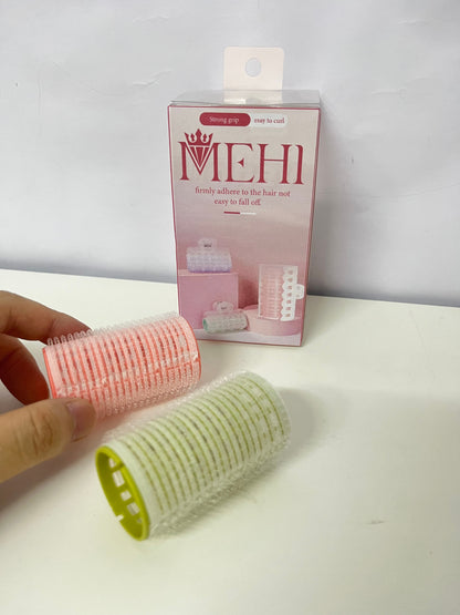 MEHI  Non-Electric Hair Rollers  Open-Grid Hair Rollers — Non-Electric Self-Grip Tools for Fast Air-Drying