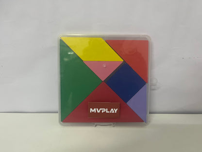 【MVPLAY Tangram Geometric Puzzle Blocks】—— Creative Choice for Brain Training & Hands-On Fun