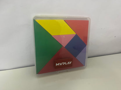 【MVPLAY Tangram Geometric Puzzle Blocks】—— Creative Choice for Brain Training & Hands-On Fun