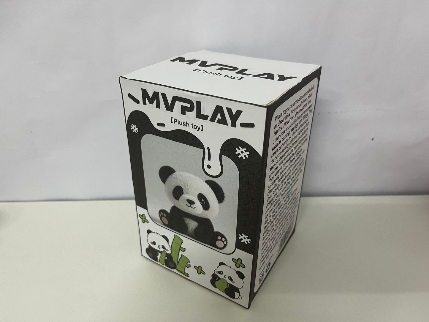 MVPLAY Panda Plush Stuffed Toy —— Adorable Choice for Comfort & Decoration