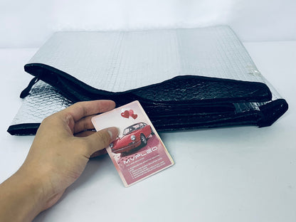 MVPLEO Car Windshield Sunshade-Block Heat and Sun UV Rays,Front Windshield Sun Shade