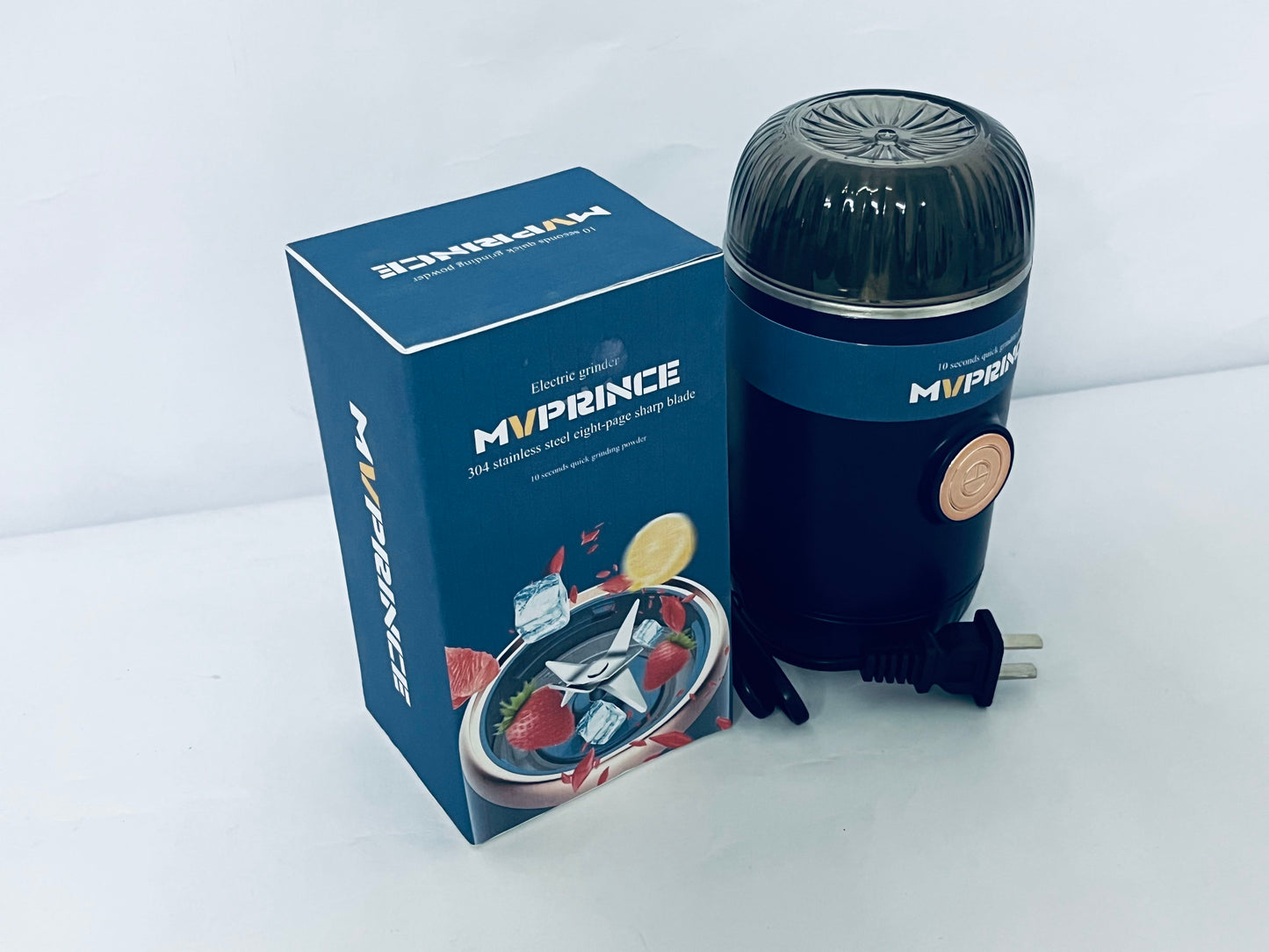 MVPRINCE Herb Spice Grinder, One-key Electric Grinder, Lapping machines for Herb, Spices, Coffee, Nuts, Seeds,etc.