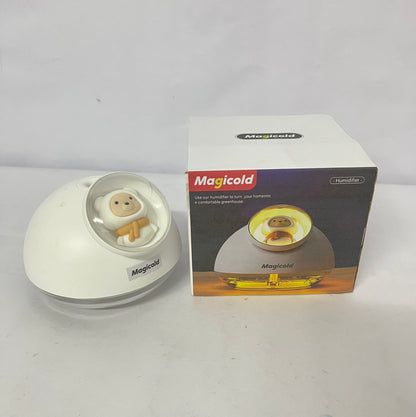 Magicold Humidifiers Ultrasonic Humidifiers for Bedroom and Office,Cold fog humidifier with sunset light, baby humidifier with night light,Portable Humidifier, two spray modes and ambient ligh