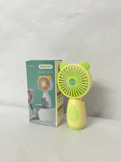 Magicold Electric fans Small Fan Handheld Mini Fan Summer Portable Fan AA-Battery Operated Pocket Fans (Batteries Not Included) Office- Fan Home Fan Fan Hadheld Fan New Hand Held Mini Fan Outdoor Portable