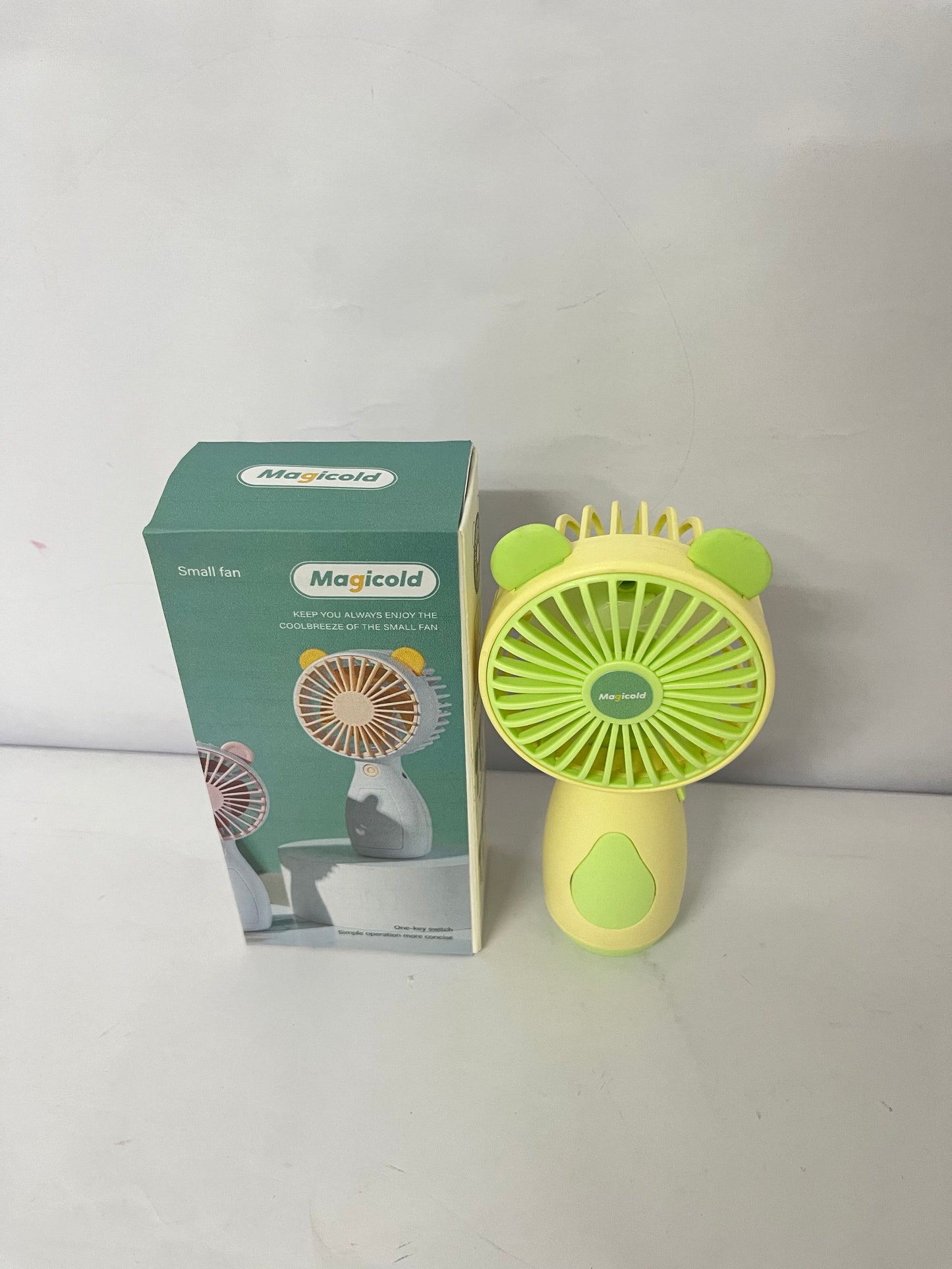 Magicold Electric fans Small Fan Handheld Mini Fan Summer Portable Fan AA-Battery Operated Pocket Fans (Batteries Not Included) Office- Fan Home Fan Fan Hadheld Fan New Hand Held Mini Fan Outdoor Portable