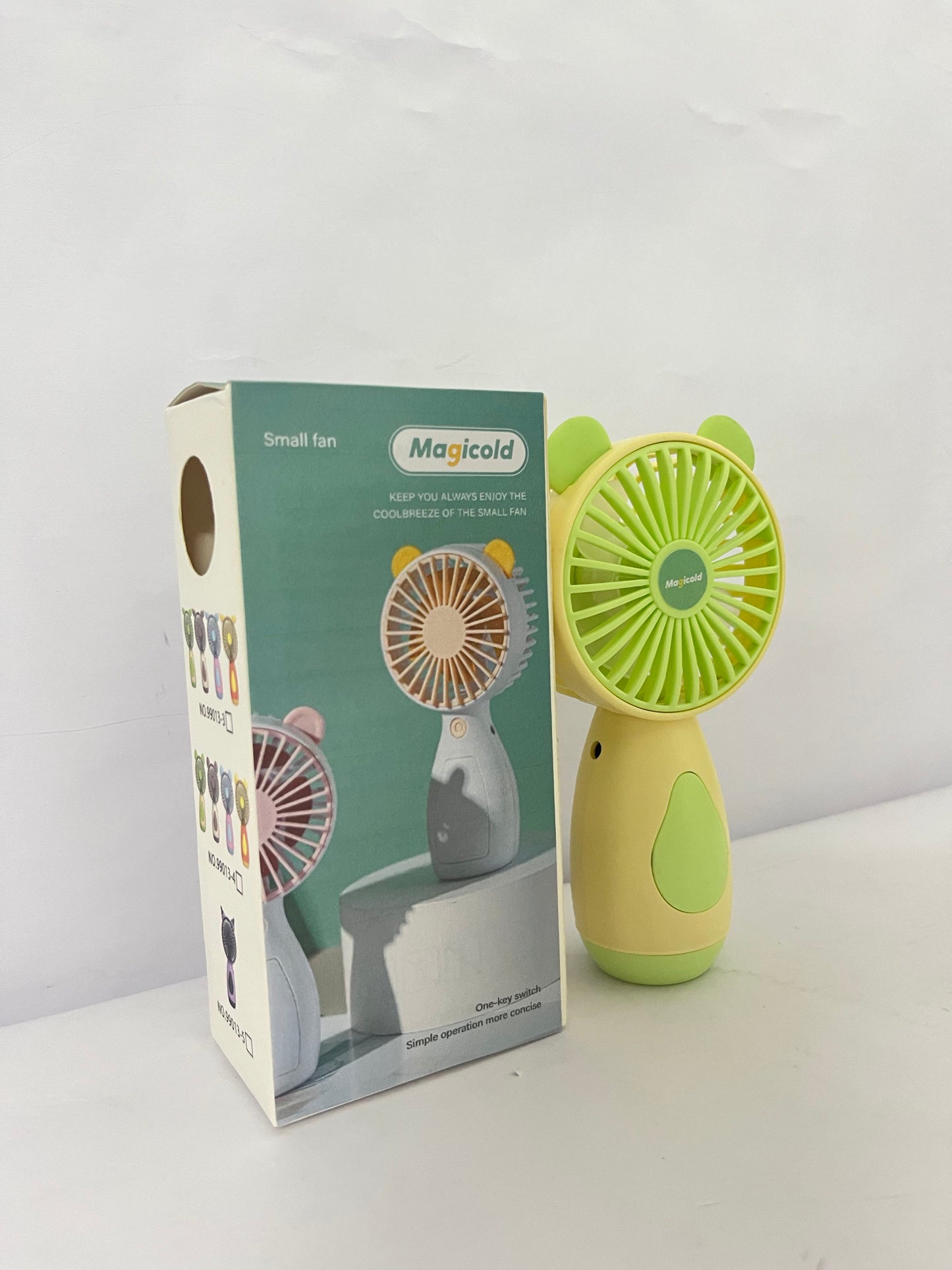 Magicold Electric fans Small Fan Handheld Mini Fan Summer Portable Fan AA-Battery Operated Pocket Fans (Batteries Not Included) Office- Fan Home Fan Fan Hadheld Fan New Hand Held Mini Fan Outdoor Portable