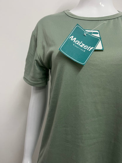 【Maizelf Soft Cotton-Blend Crew Neck T-Shirt】—— Versatile Wardrobe Essential for Effortless Comfort & Style