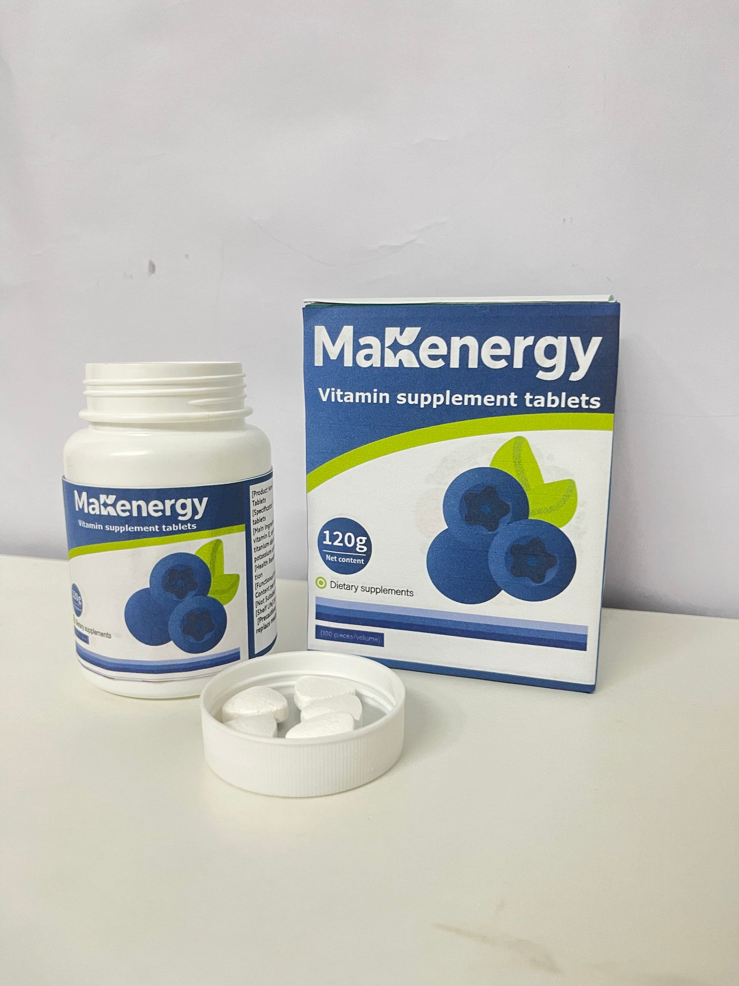 【MaKenergy Vitamin Supplement Tablets】—— Daily Nutritional Support Choice