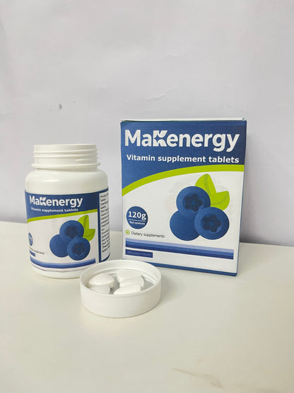 【MaKenergy Vitamin Supplement Tablets】—— Daily Nutritional Support Choice