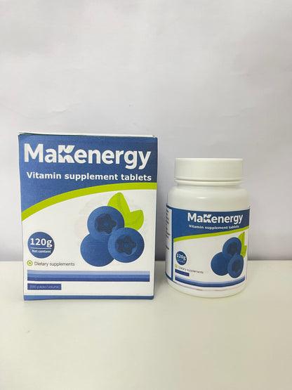 【MaKenergy Vitamin Supplement Tablets】—— Daily Nutritional Support Choice