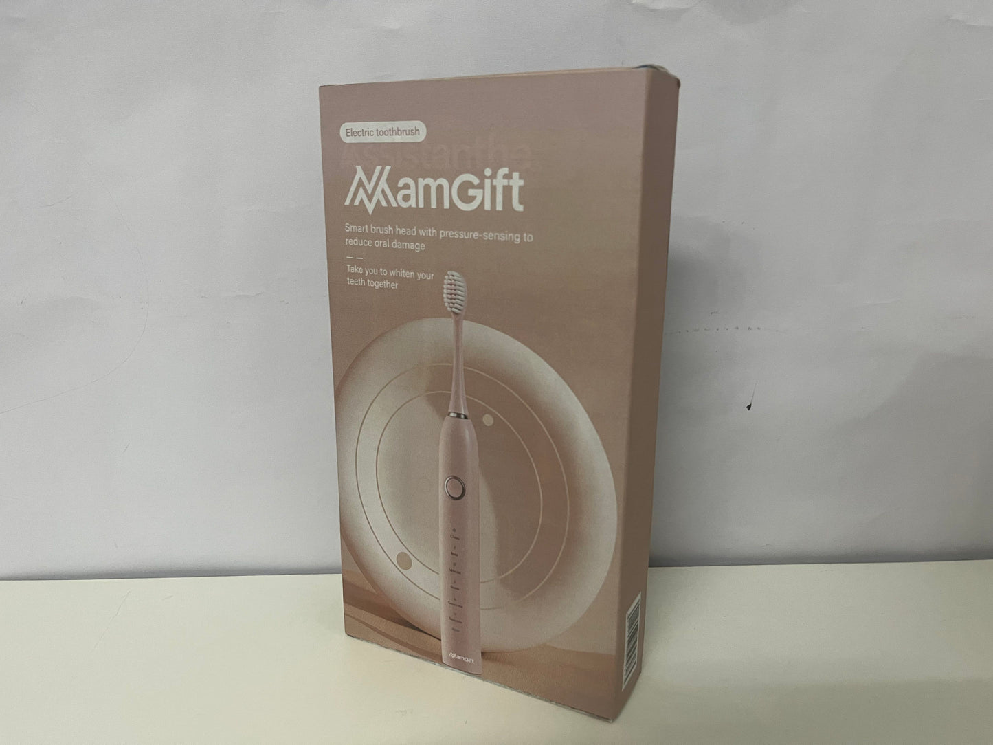 【MamGift Smart Pressure-Sensing Electric Toothbrush】—— Gentle Care & Teeth Whitening for Oral Health