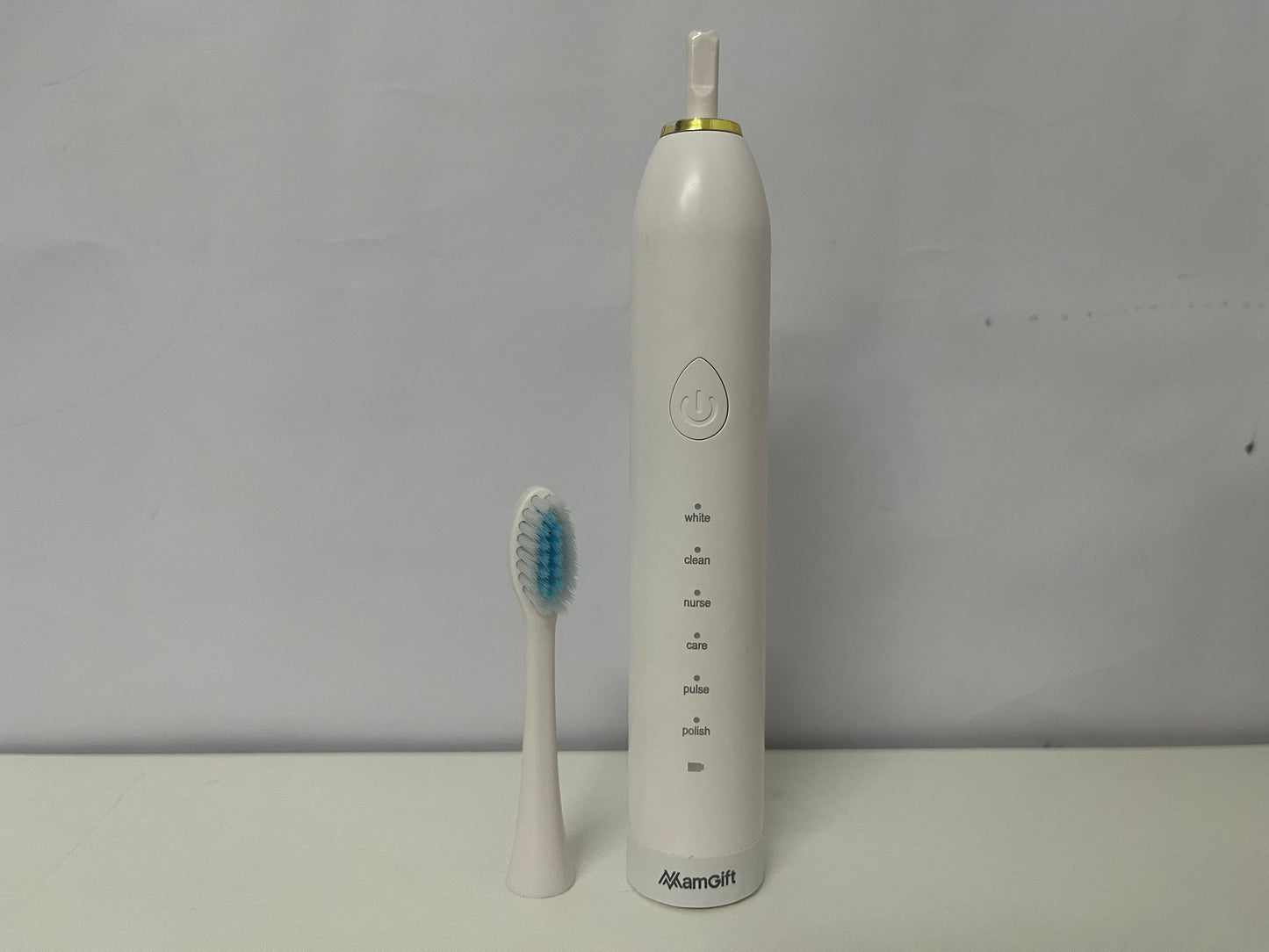 【MamGift Smart Pressure-Sensing Electric Toothbrush】—— Gentle Care & Teeth Whitening for Oral Health