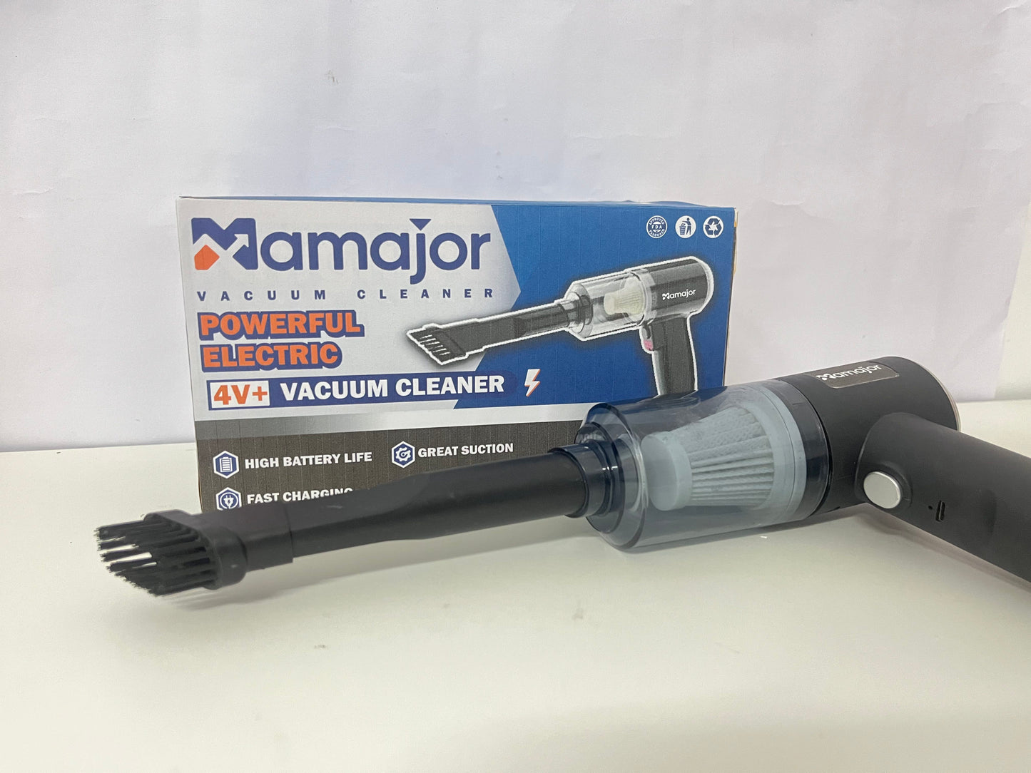 【Mamajor 200W Cordless Handheld Vacuum】—— Powerful, Portable Cleaning for Home & Car