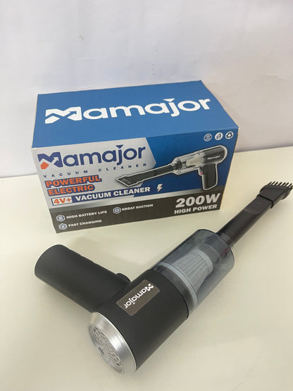 【Mamajor 200W Cordless Handheld Vacuum】—— Powerful, Portable Cleaning for Home & Car