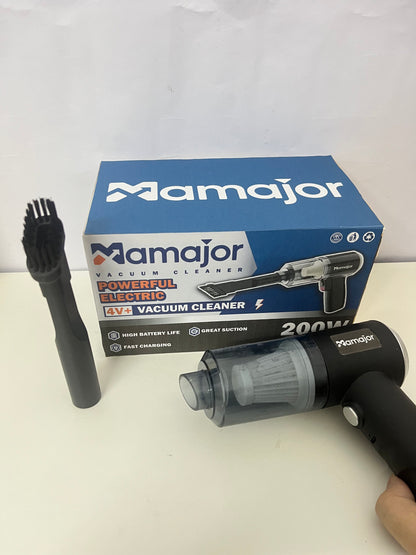 【Mamajor 200W Cordless Handheld Vacuum】—— Powerful, Portable Cleaning for Home & Car