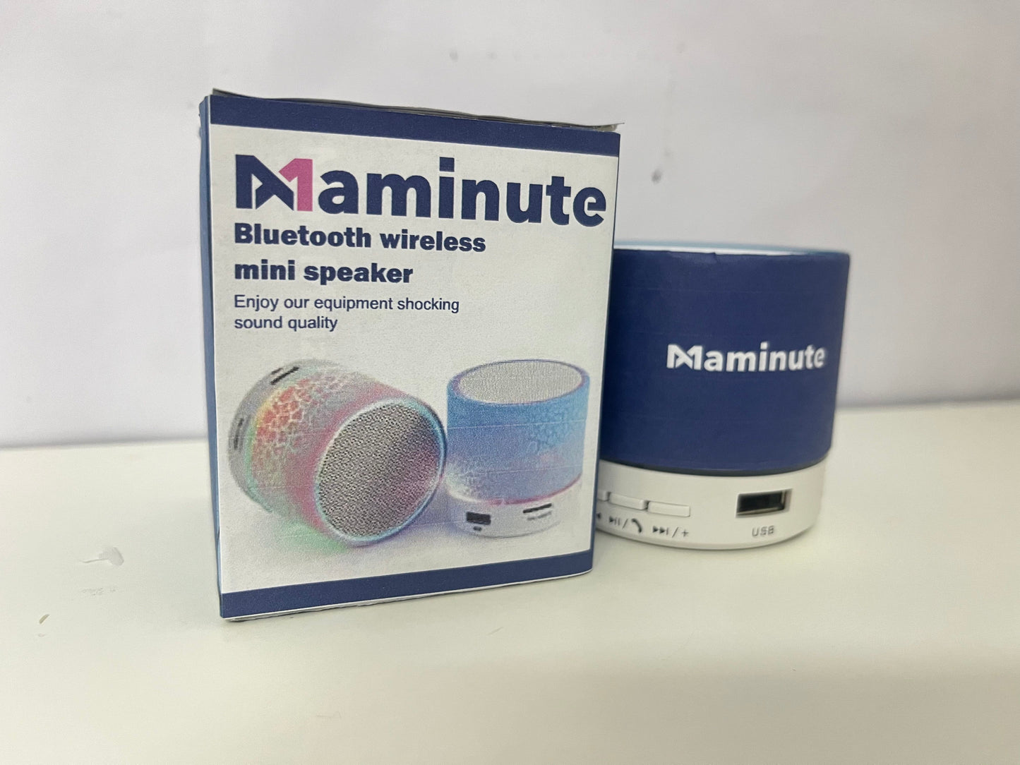 【Maminute Portable Bluetooth Mini Speaker】—— Compact Sound for On-the-Go Enjoyment