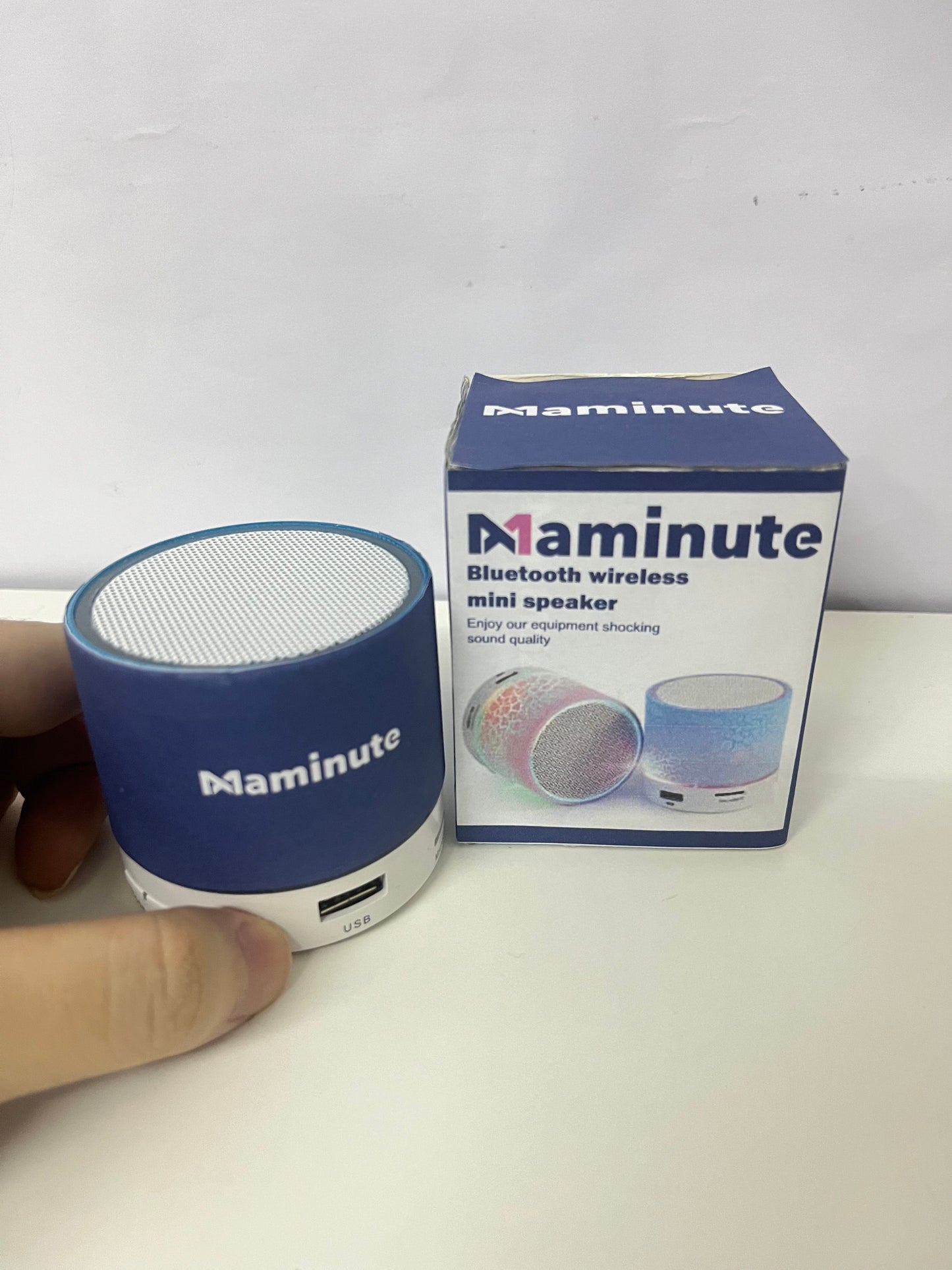 【Maminute Portable Bluetooth Mini Speaker】—— Compact Sound for On-the-Go Enjoyment