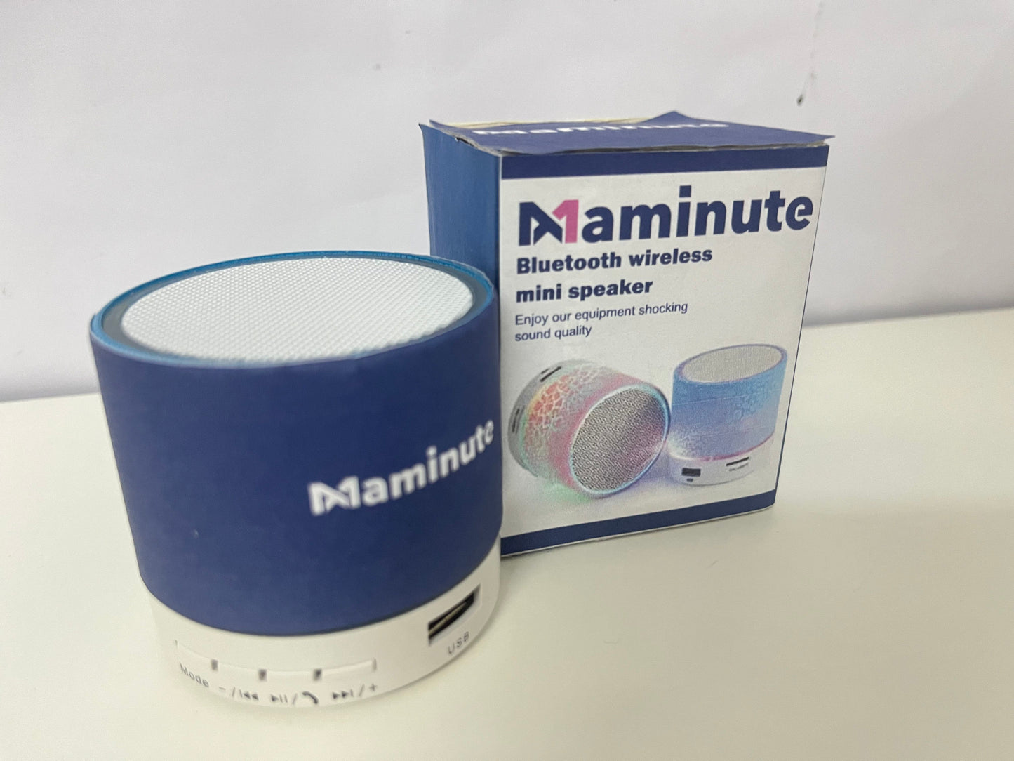 【Maminute Portable Bluetooth Mini Speaker】—— Compact Sound for On-the-Go Enjoyment