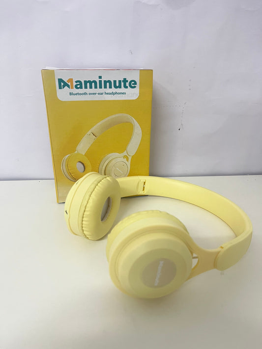 【Maminute Bluetooth Over-Ear Headphones】—— Stylish Audio Companion for Daily Life