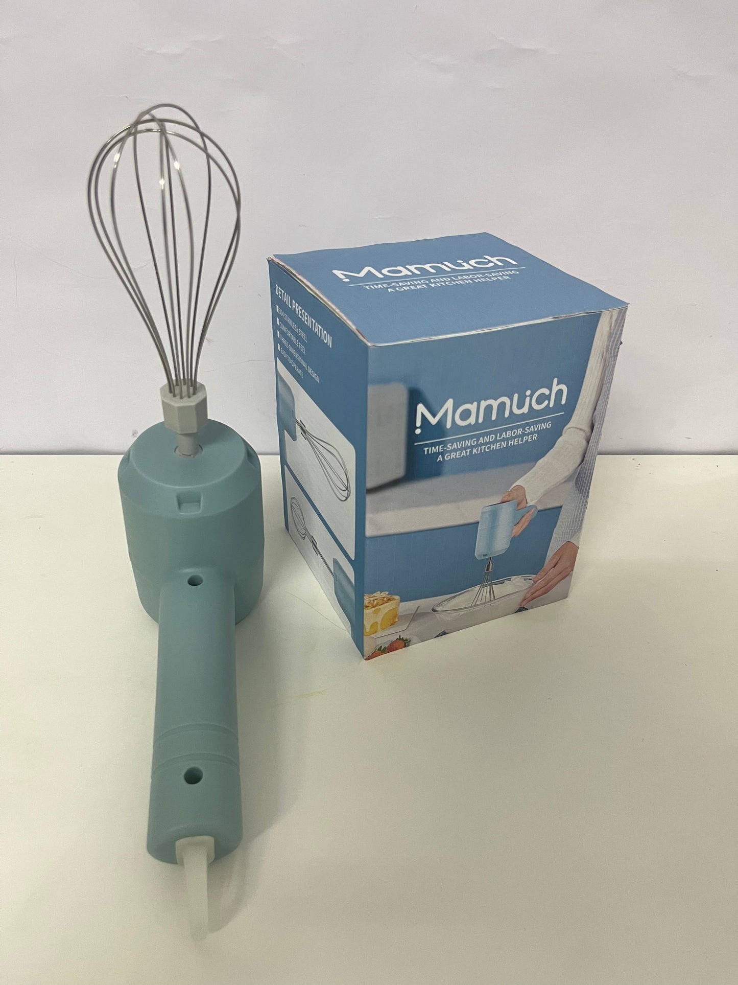 [Mamuch Electric egg beaters]-Wireless Electric Egg Beater - Mini Handheld Mixer for Home Baking