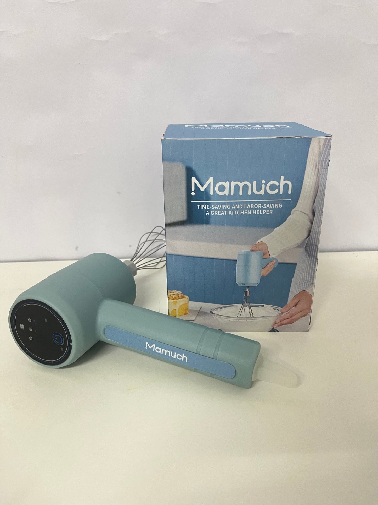 [Mamuch Electric egg beaters]-Wireless Electric Egg Beater - Mini Handheld Mixer for Home Baking