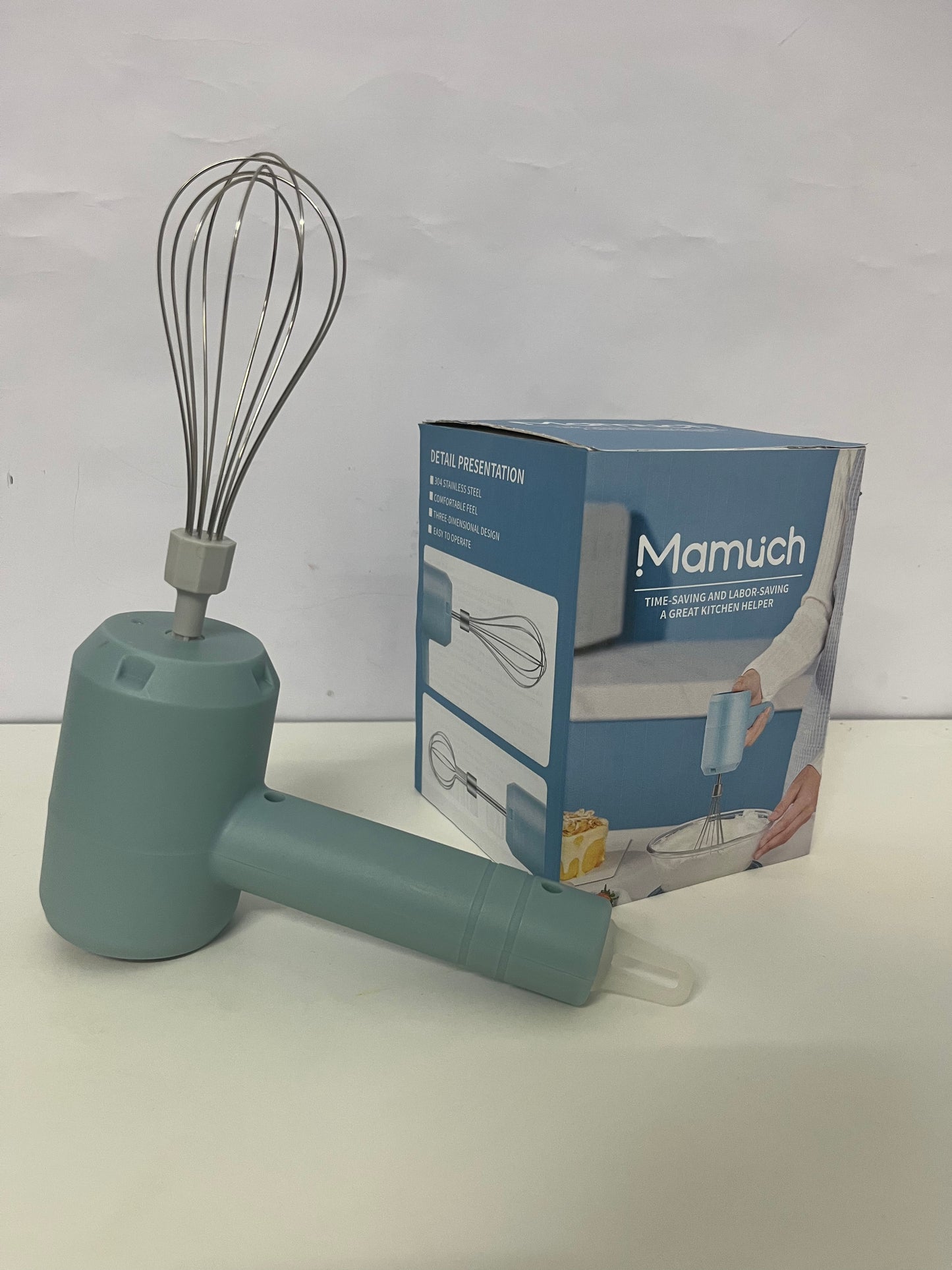 [Mamuch Electric egg beaters]-Wireless Electric Egg Beater - Mini Handheld Mixer for Home Baking