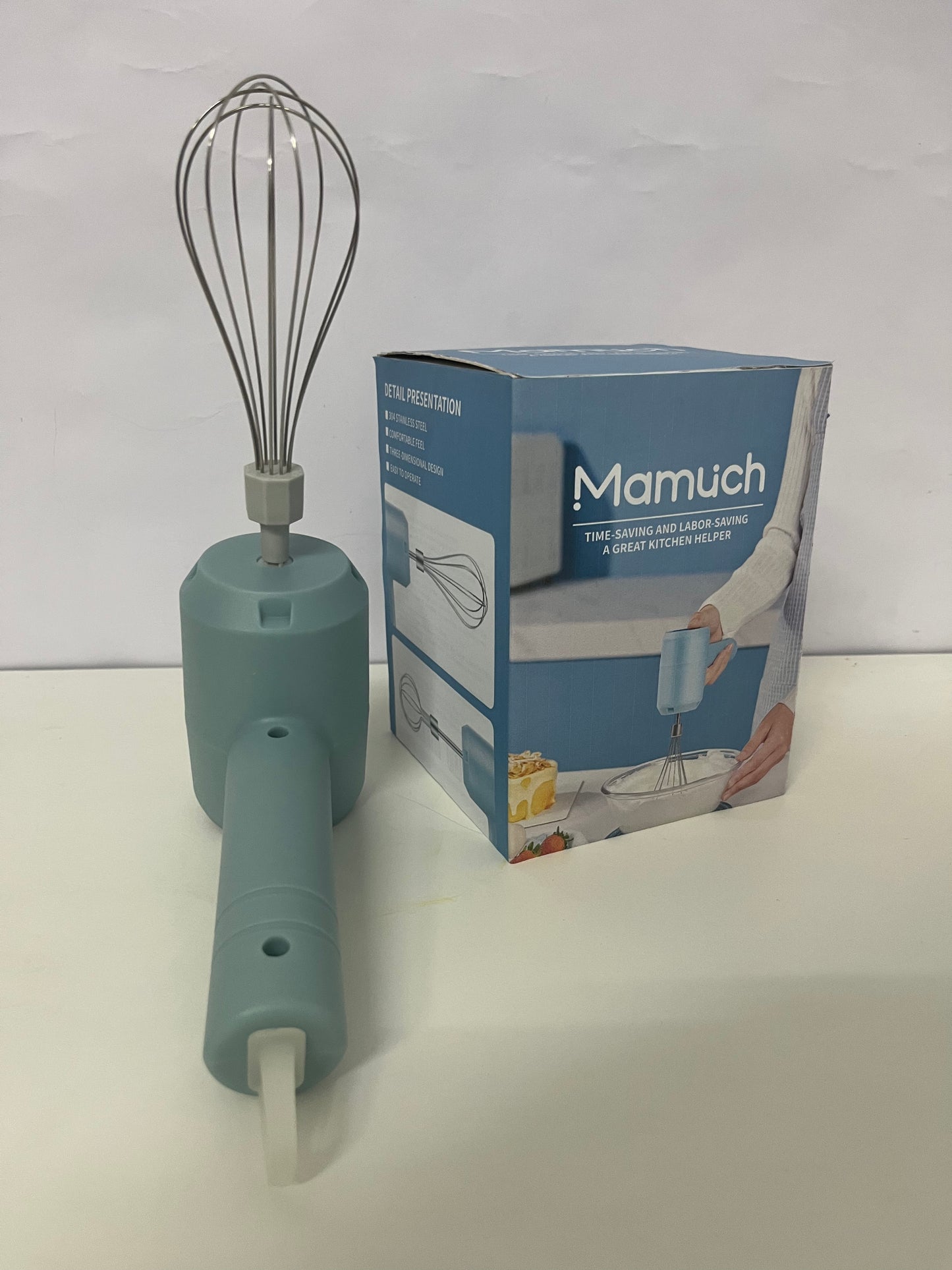 [Mamuch Electric egg beaters]-Wireless Electric Egg Beater - Mini Handheld Mixer for Home Baking