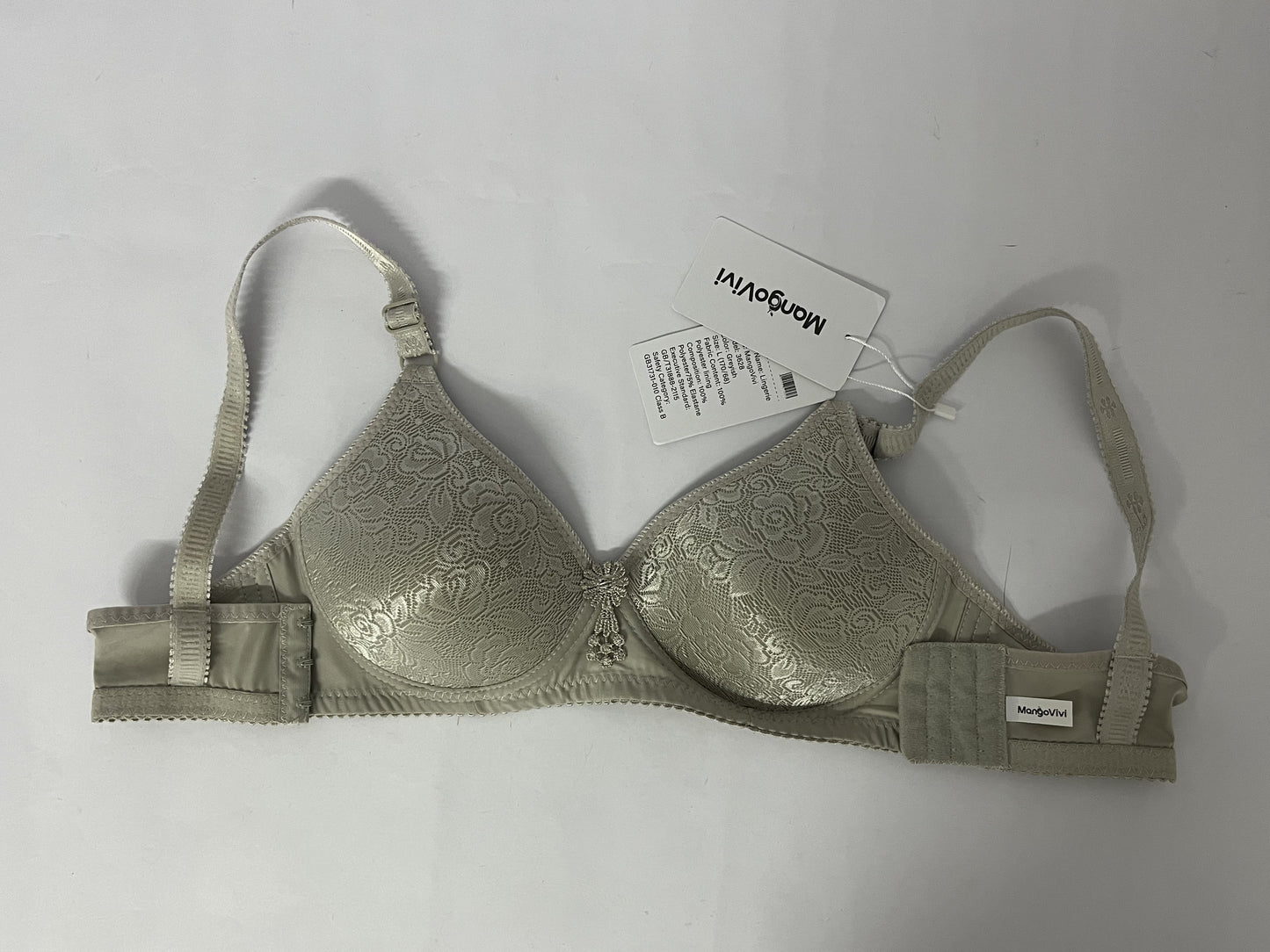 MangoVivi Womens Soft Comfortable No Underwire Bras V Neck Seamless Push Up Bralettes Full Coverage