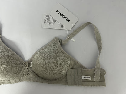 MangoVivi Womens Soft Comfortable No Underwire Bras V Neck Seamless Push Up Bralettes Full Coverage