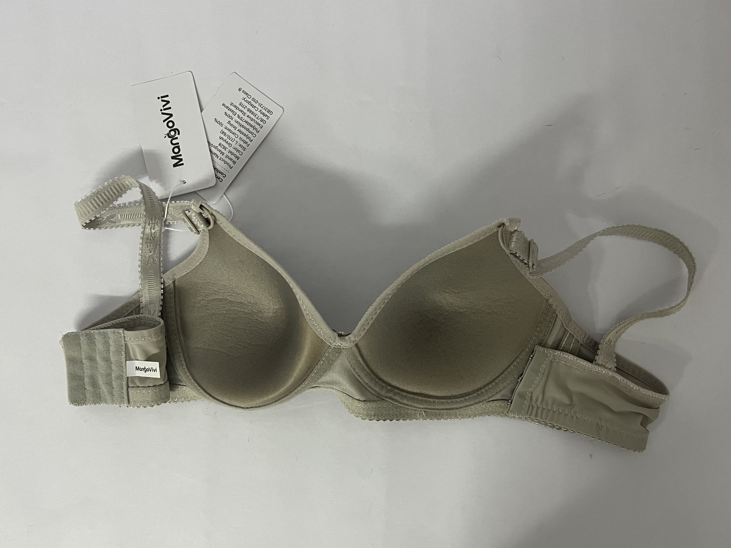 MangoVivi Womens Soft Comfortable No Underwire Bras V Neck Seamless Push Up Bralettes Full Coverage