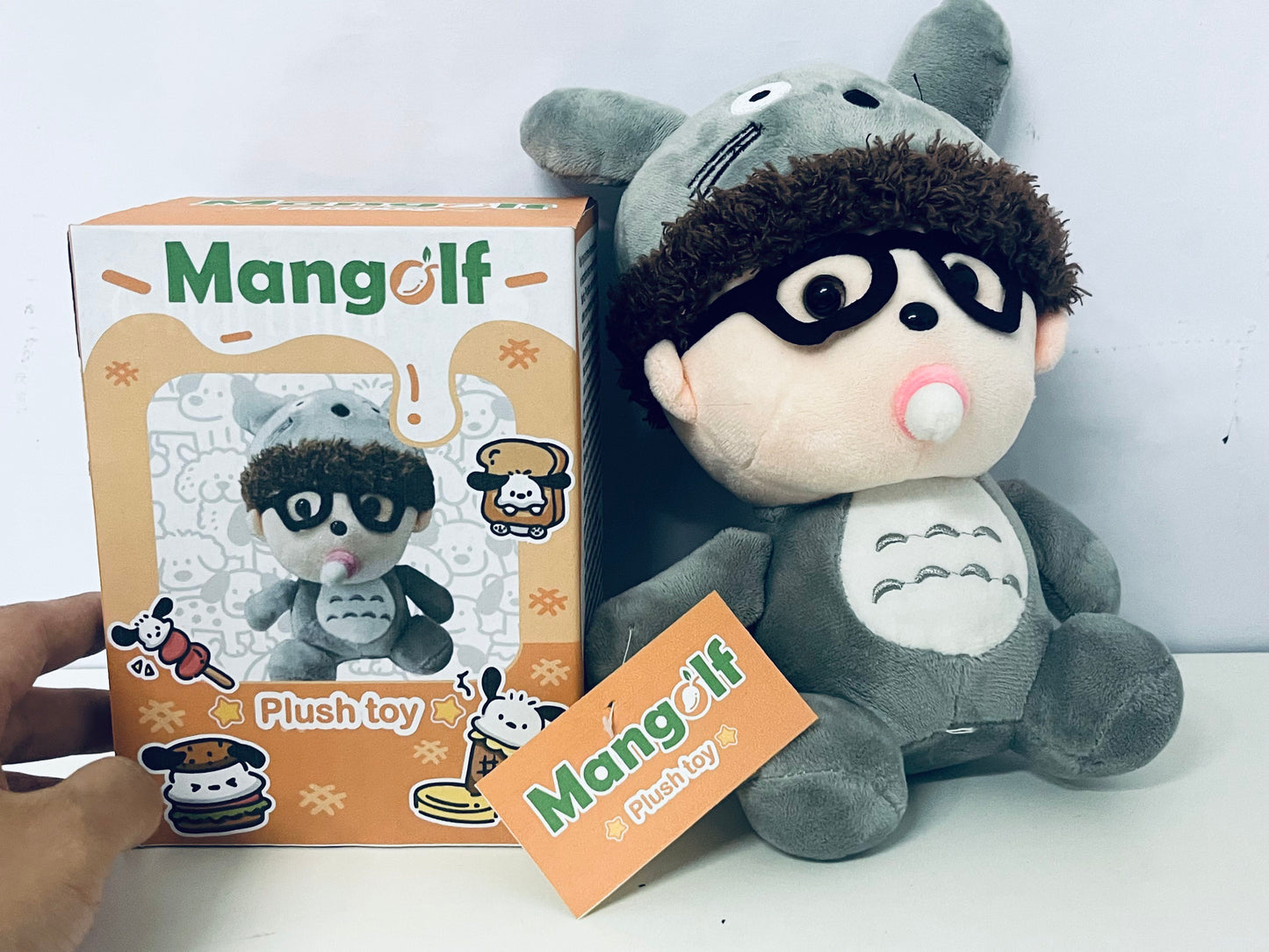 【Mangolf Totoro Cosplay Plush Toy】—— Adorable Cuddly Companion for Anime Fans