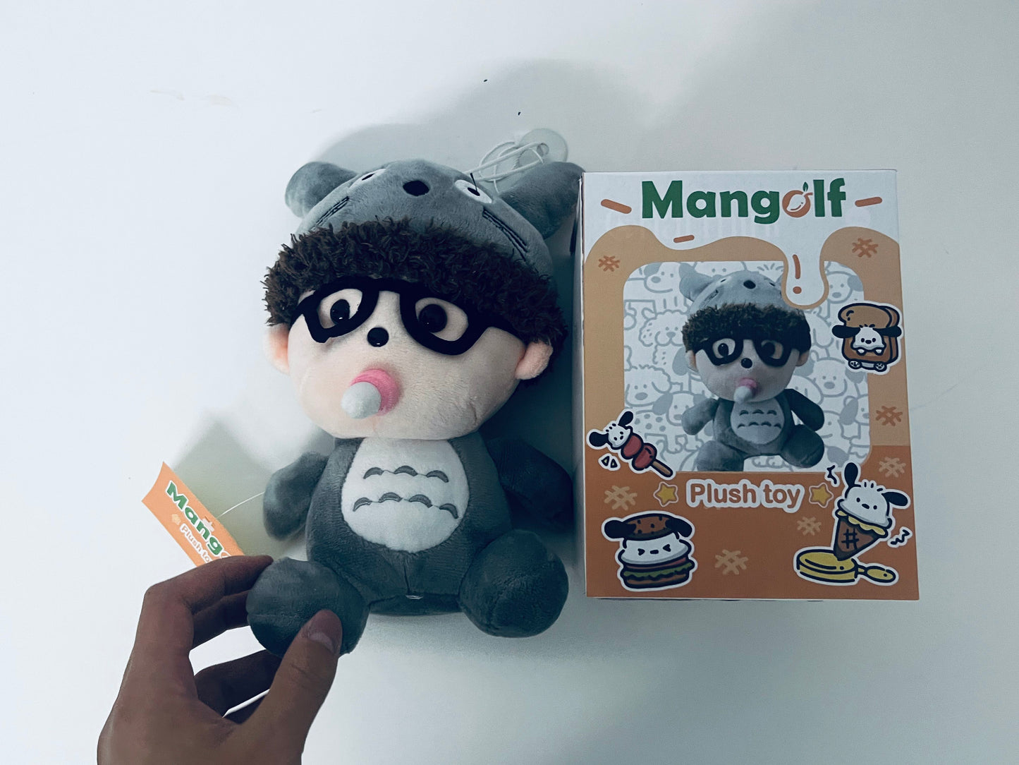【Mangolf Totoro Cosplay Plush Toy】—— Adorable Cuddly Companion for Anime Fans
