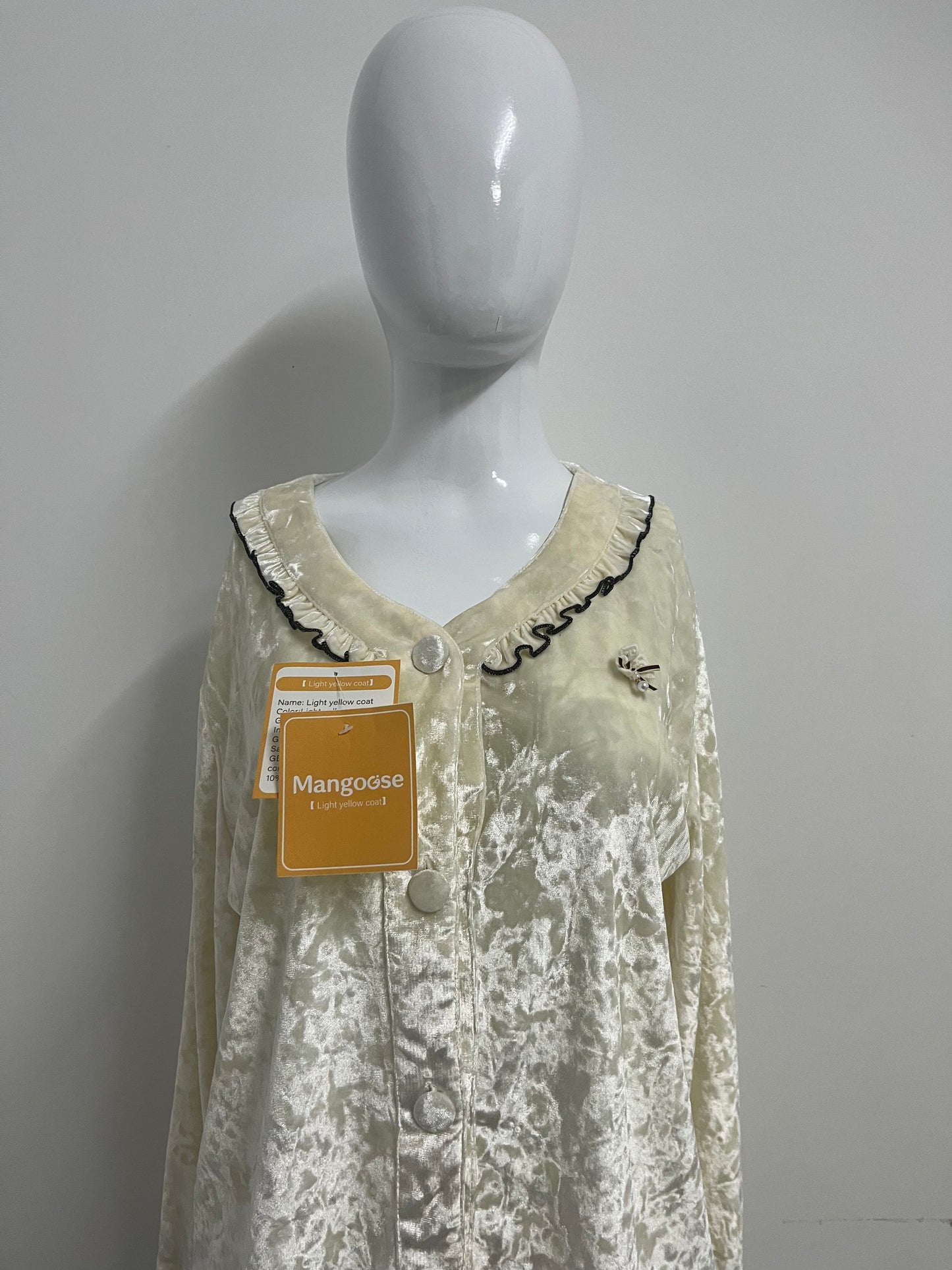 【Mangoose Crushed Velvet Sleep Top】—— Luxurious Comfort for Cozy Nights
