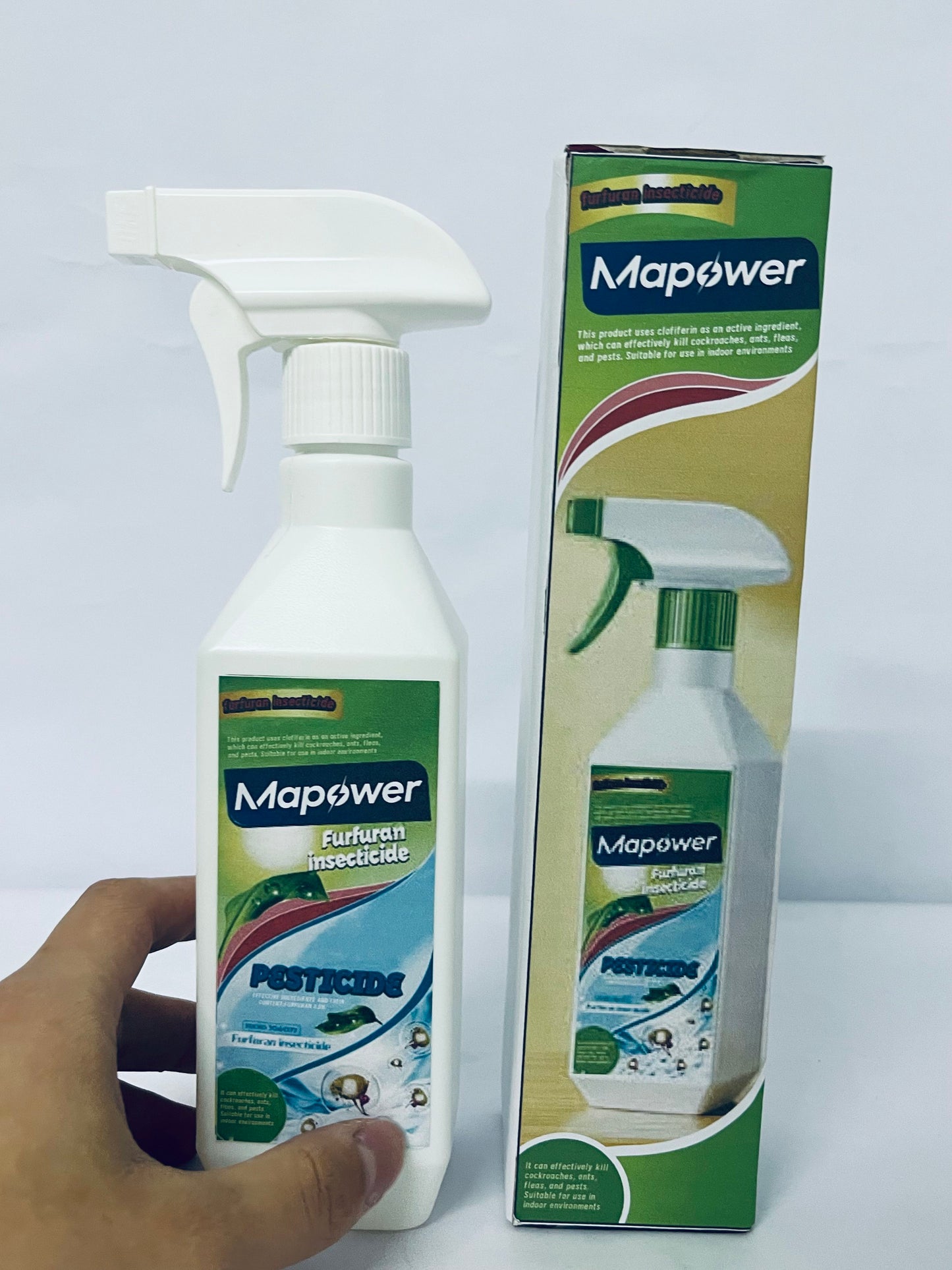 Mapower Indoor Pest Control Spray for Home and Kitchen - Ant, Roach, Spider, Fly, Flea, Bug Killer and Insect Repellent