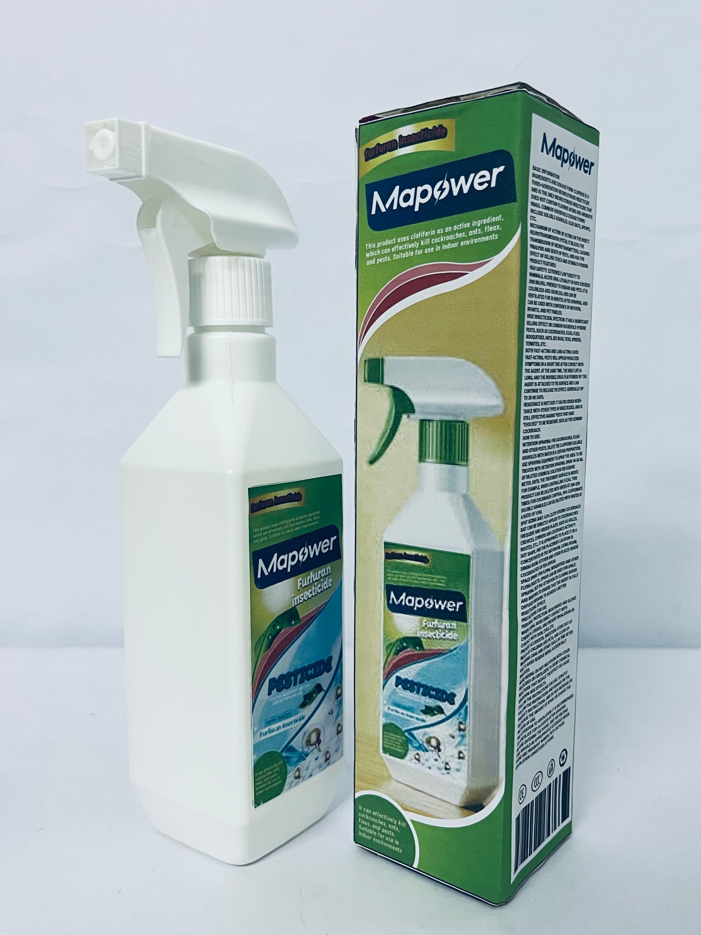 Mapower Indoor Pest Control Spray for Home and Kitchen - Ant, Roach, Spider, Fly, Flea, Bug Killer and Insect Repellent