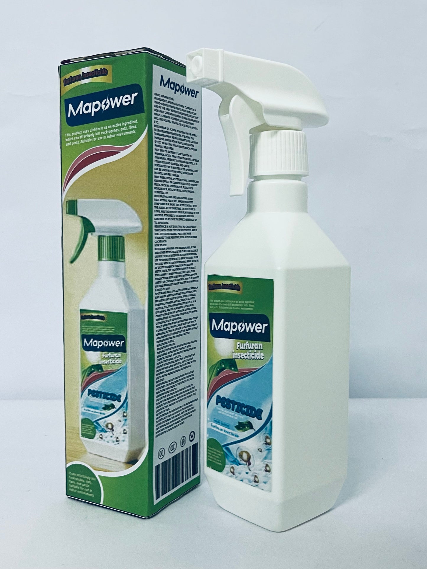 Mapower Indoor Pest Control Spray for Home and Kitchen - Ant, Roach, Spider, Fly, Flea, Bug Killer and Insect Repellent