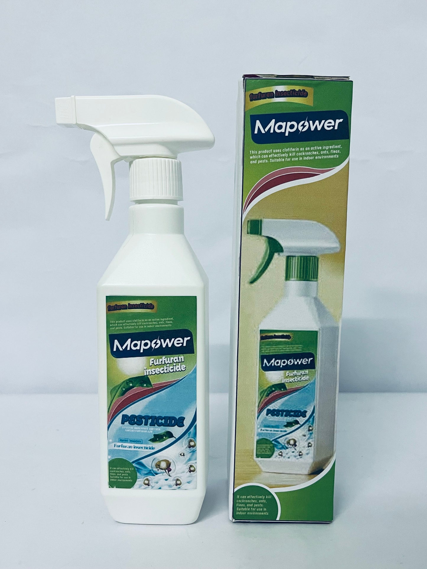 Mapower Indoor Pest Control Spray for Home and Kitchen - Ant, Roach, Spider, Fly, Flea, Bug Killer and Insect Repellent