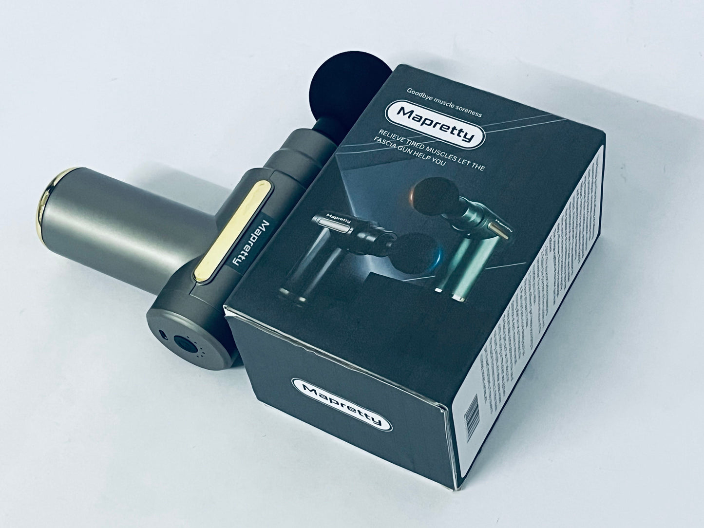 Mapretty Pro Muscle Gun - Powerful Deep Tissue Percussion Massager for Athletes & Fitness, Long-Lasting Battery for Full Body Muscle Recovery