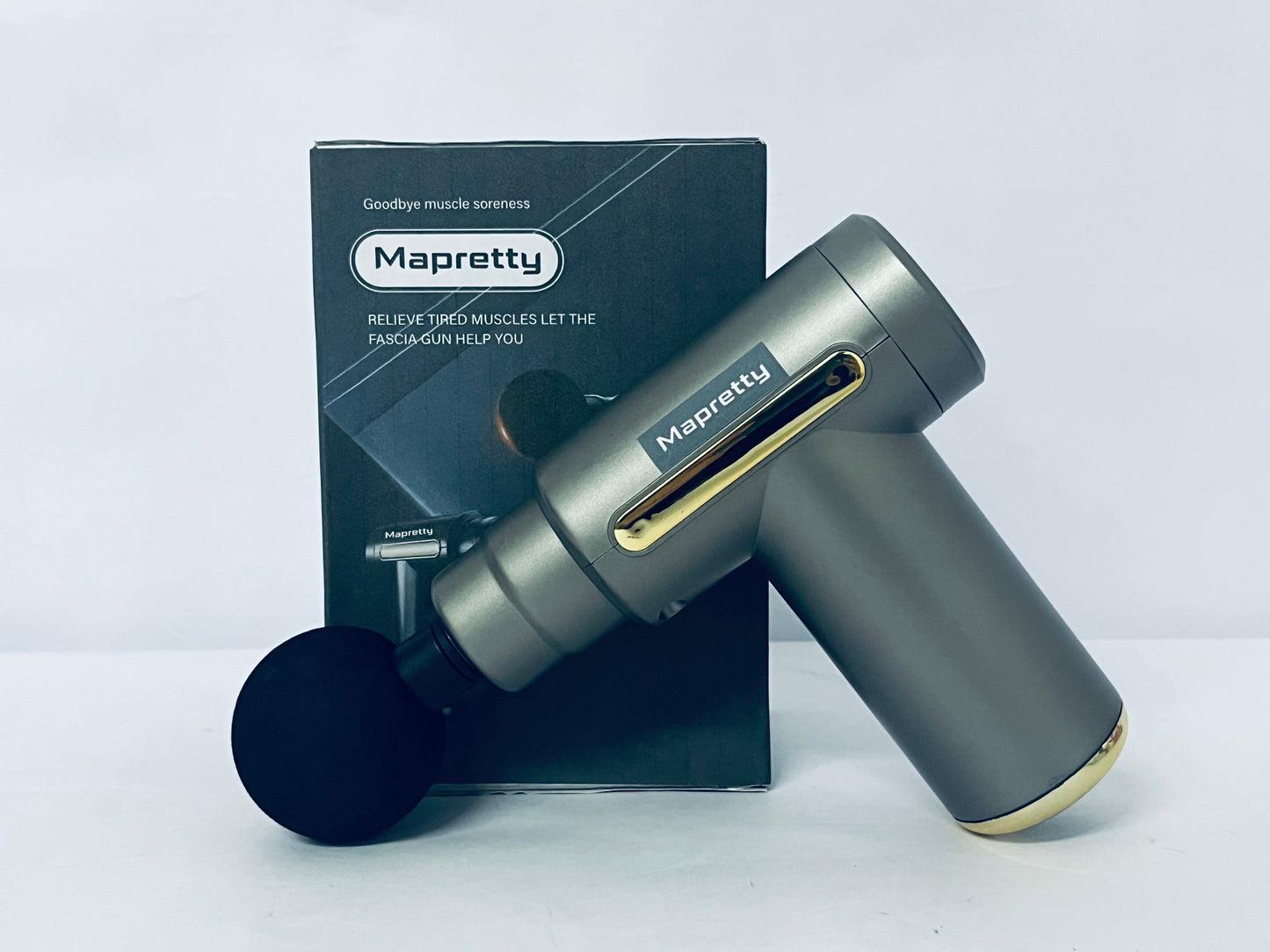 Mapretty Pro Muscle Gun - Powerful Deep Tissue Percussion Massager for Athletes & Fitness, Long-Lasting Battery for Full Body Muscle Recovery