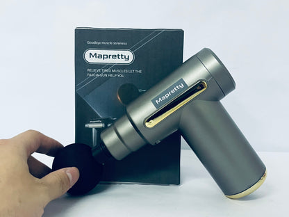 Mapretty Pro Muscle Gun - Powerful Deep Tissue Percussion Massager for Athletes & Fitness, Long-Lasting Battery for Full Body Muscle Recovery
