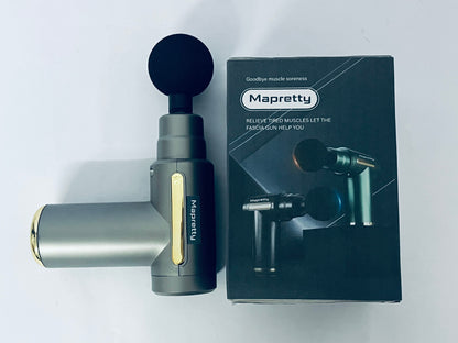 Mapretty Pro Muscle Gun - Powerful Deep Tissue Percussion Massager for Athletes & Fitness, Long-Lasting Battery for Full Body Muscle Recovery