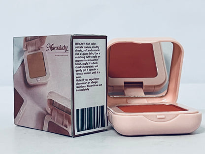 Marvalucky Blush | Long-Lasting Powder Blush With A Buildable Result