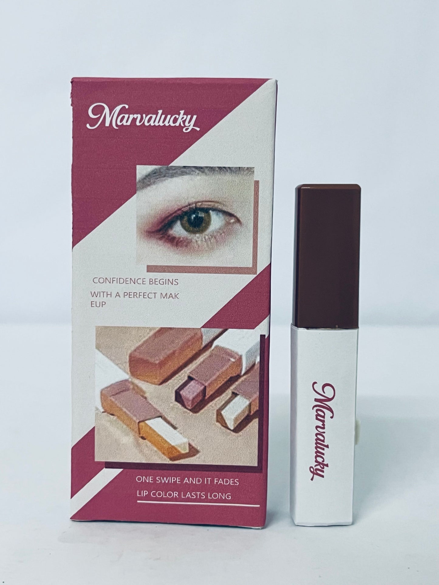 Marvalucky Eyeshadow 101 Cream-to-Powder Waterproof Shadow Stick – Champagne Shimmer – Long-Lasting, Crease-Proof, Medium Golden-Beige Shimmer Cream Eyeshadow with Built-in Smudger