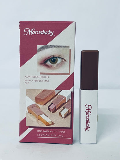 Marvalucky Eyeshadow 101 Cream-to-Powder Waterproof Shadow Stick – Champagne Shimmer – Long-Lasting, Crease-Proof, Medium Golden-Beige Shimmer Cream Eyeshadow with Built-in Smudger